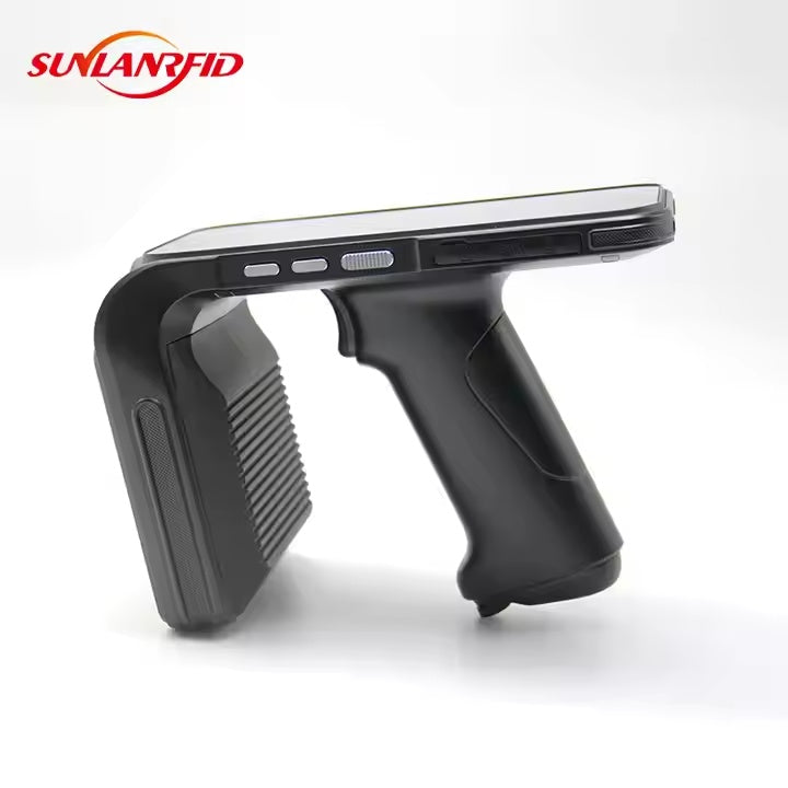 Portable Long-Range UHF RFID Scanner Wireless Android Handheld Reader