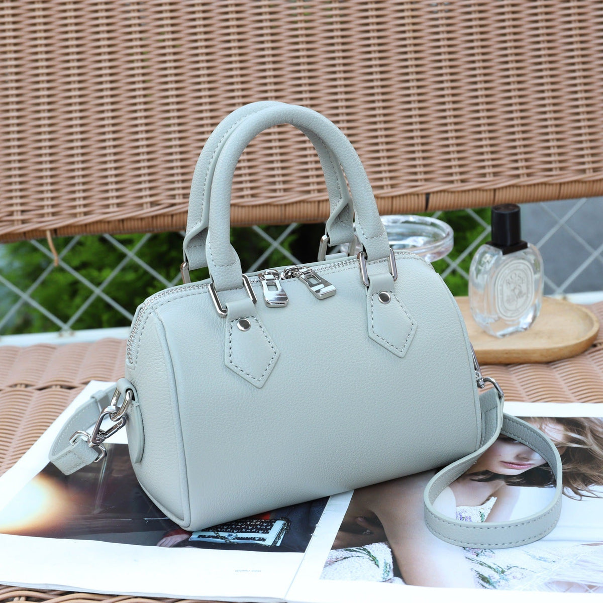 Top-grain Leather Women&