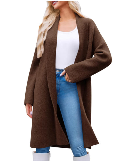 Open Front Longline Coat