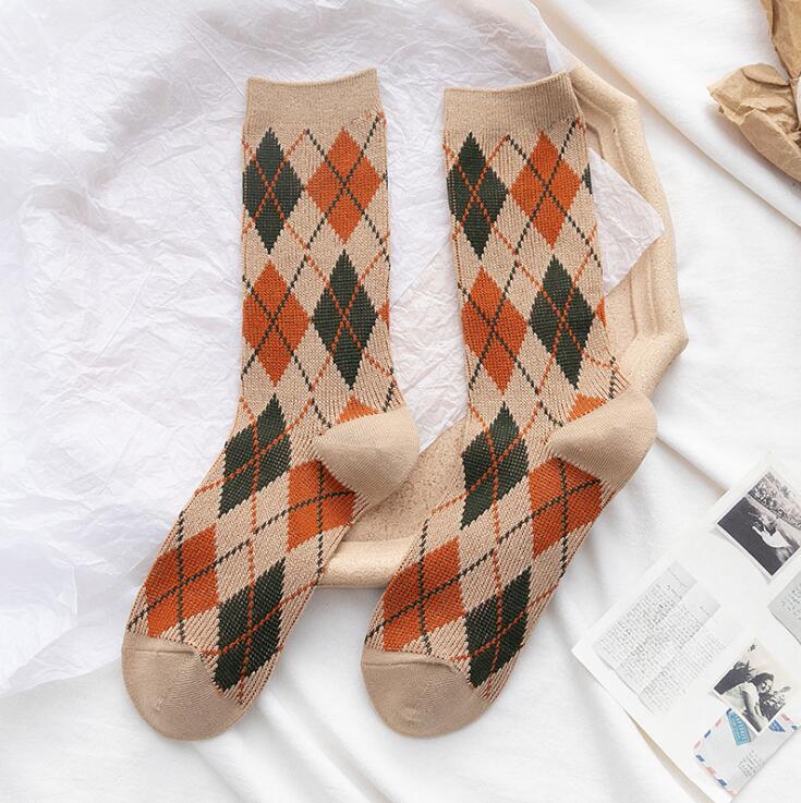 AutumnWinter Diamond-Patterned Women&