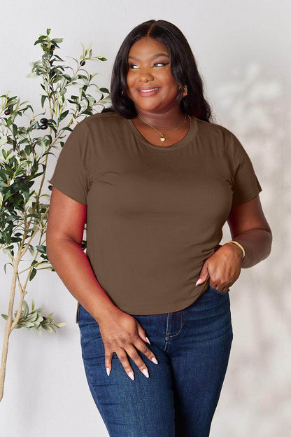 Basic Bae Full Size Round Neck Short Sleeve T-Shirt for Women