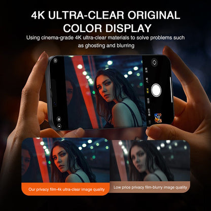 Mobile Phone Anti-peeping Tempered Glass Full Screen