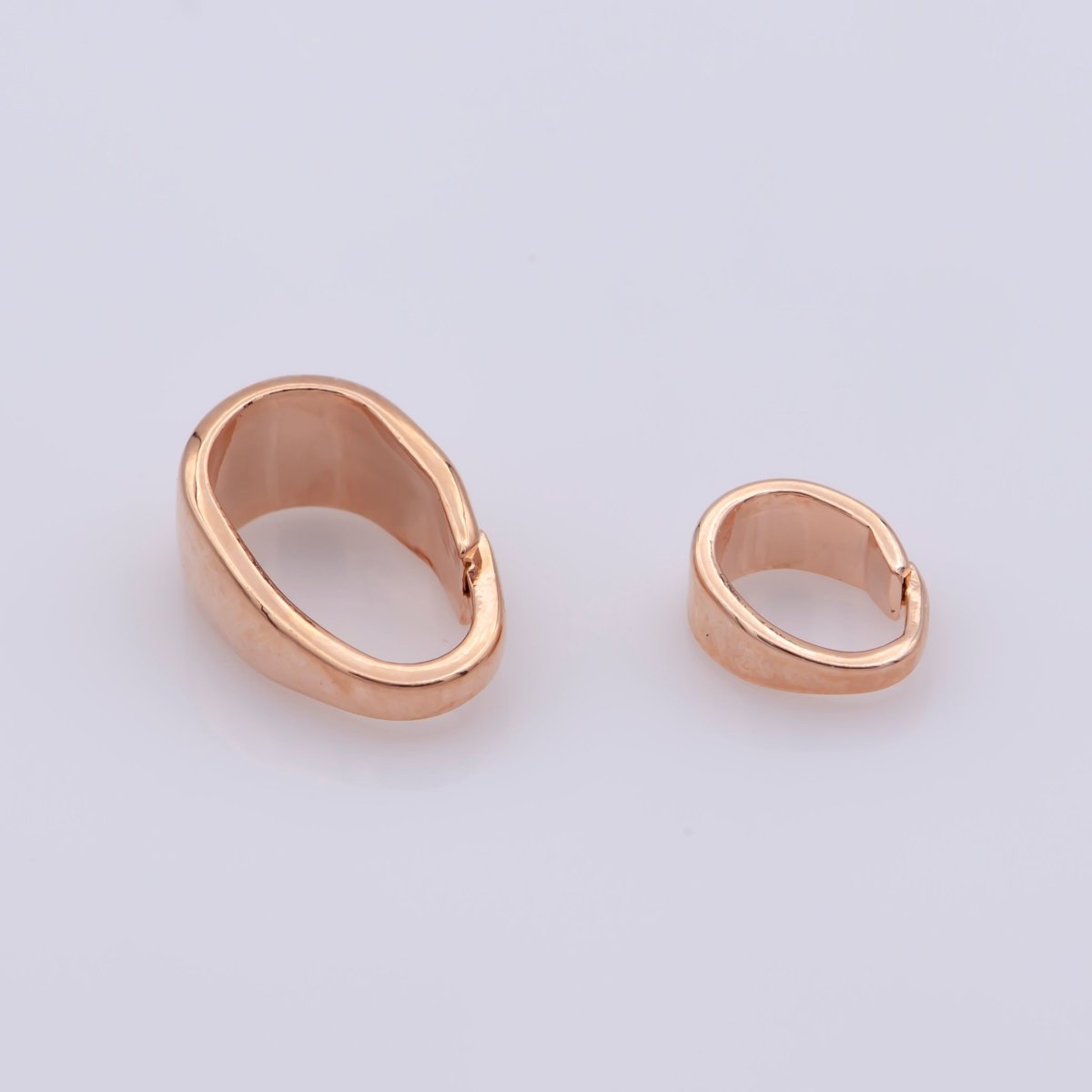 6mm, 9mm Bail For Pendant Snap-on for Pendant, Clip On Bails Bail and Necklace Jewelry Making And Wholesale Findings 14K Gold Filled K-884 to K-891