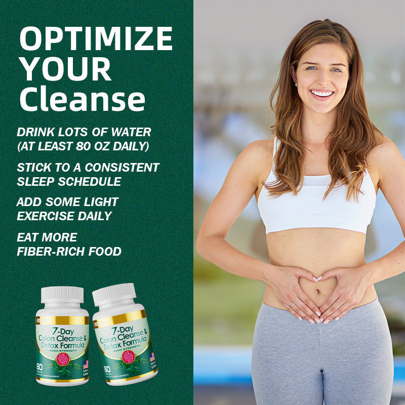 7-Day Colon Cleanse &amp; Detox Formula Capsulese