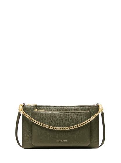 Michael Kors Jet Set Medium Pocket Convertible Crossbody Bag