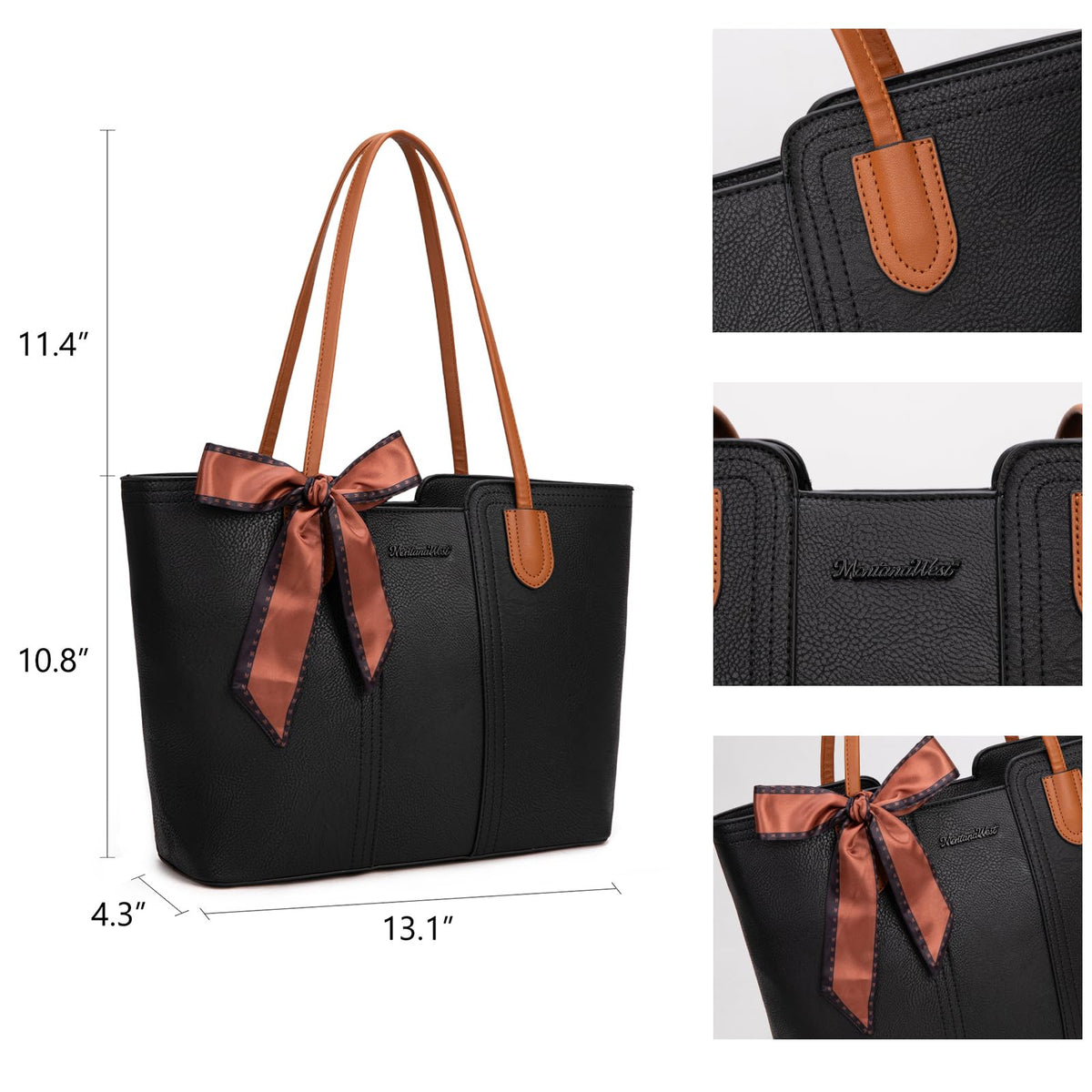 Montana West Tote Bags for Women Top Handle Satchel Purses