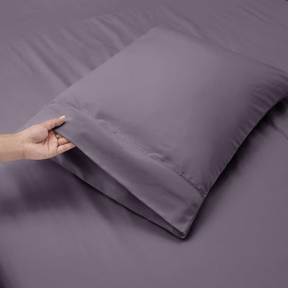 King Size Deep Pocket Sheet Set 6 Piece - Extra Deep Fitted Sheets 18-24 Inch Microfiber Linen