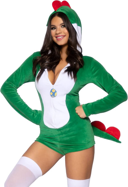 Ultra Soft Zipper Romper Costume - Women&