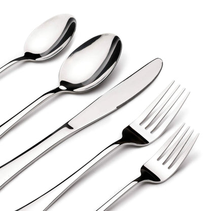 Silverware Set, Stainless Steel Flatware Utensils Cutlery Set