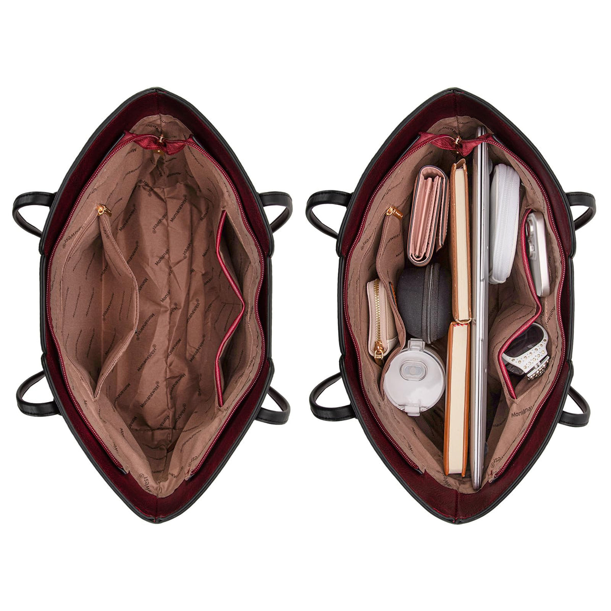 Montana West Tote Bags for Women Top Handle Satchel Purses
