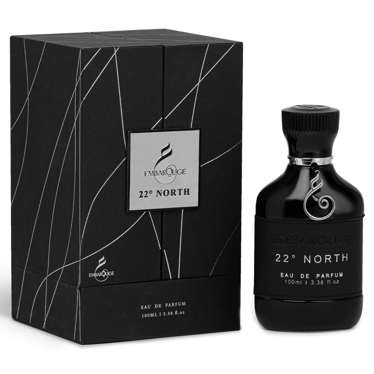 EMBAROUGE 22° North Eau De Parfum | Long Lasting Luxury Perfume for Men &amp; Women | Inspired by French Perfumery | 100ml