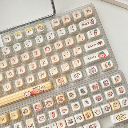 Key Cap EOA Height PBT Material Heat Sublimation High Aesthetic Value
