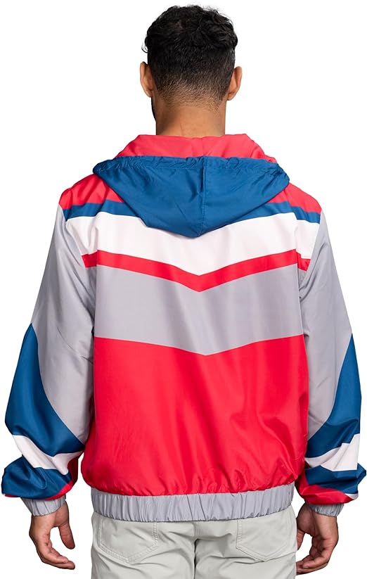 Retro Windbreaker Jacket Lightweight Design 6