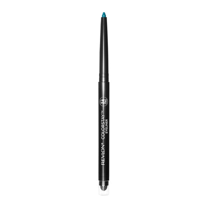 Revlon ColorStay Pencil Waterproof Eyeliner, Smudge-Proof, Eye Makeup with Built-In Sharpener, Long-Lasting, Matte Finish, 201 Black, 2 pack