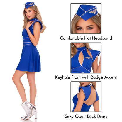 First Class Hottie Costume - Women&