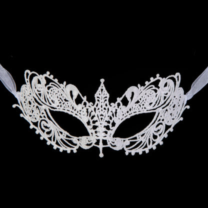 Vintage Venetian Masquerade Masks for Women - Classic Half Face Masks for Parties - 3 Piece Set