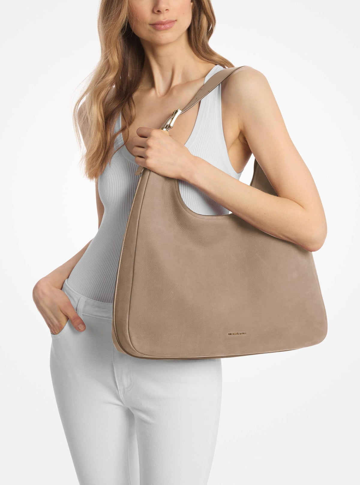 Michael Kors Nolita Large Hobo Shoulder Bag