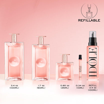 Lancôme Idôle Eau de Parfum - Long Lasting Fragrance with Notes of Bergamont, Jasmine &amp; Vanilla - Fresh &amp; Floral Women&
