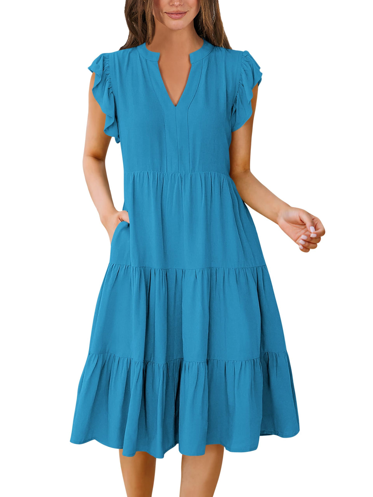 Blue Casual Dresses - Women&