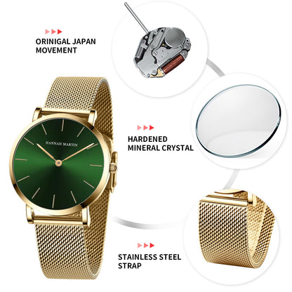 HANNAH MARTIN Watches for Women Analog Women&