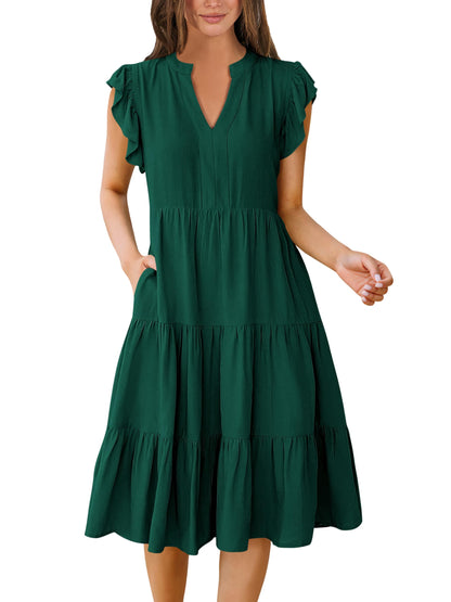 Blue Casual Dresses - Women&