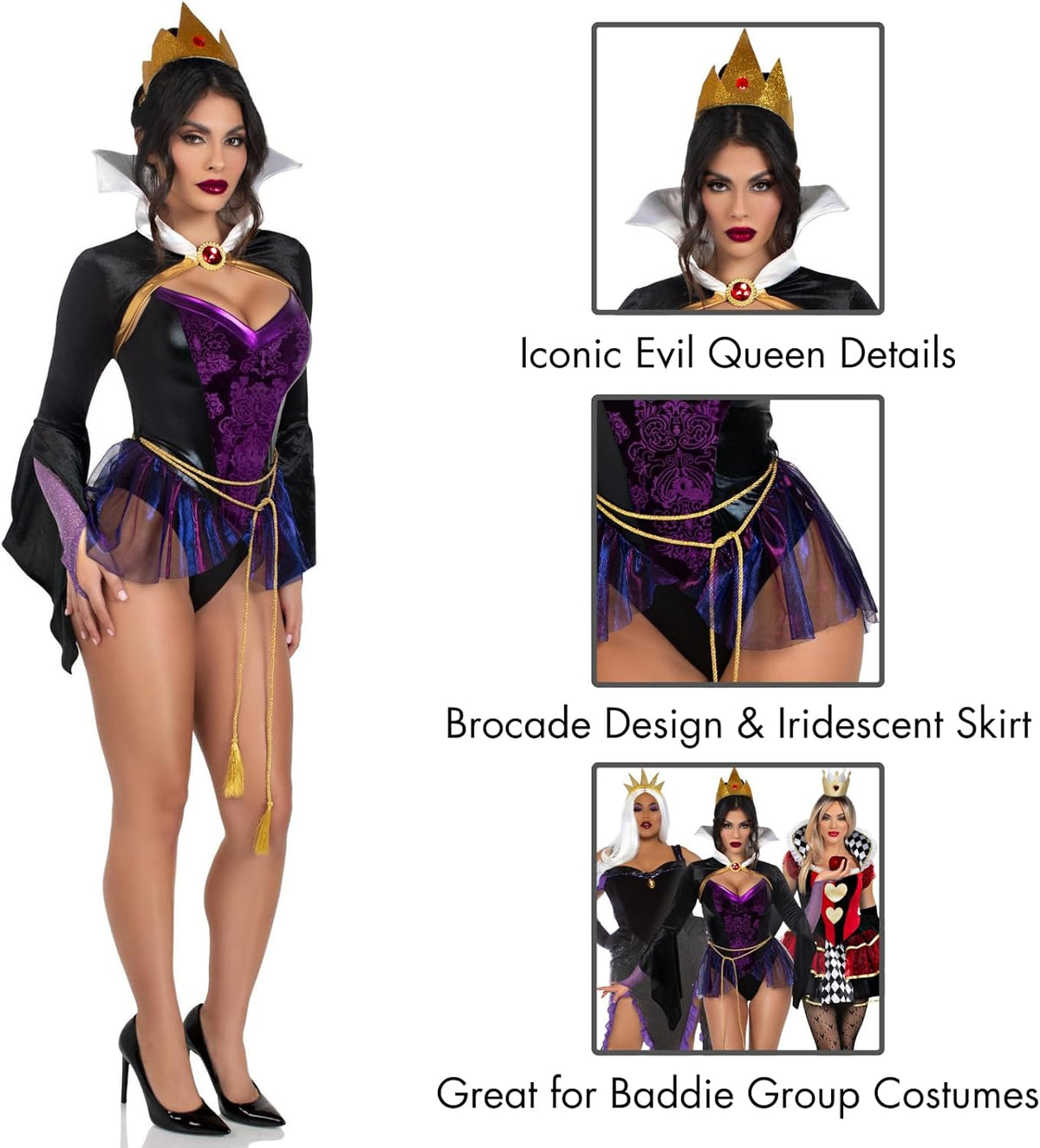 Poison Apple Queen Costume - Women&