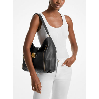 Michael Kors Addie Large Hobo Shoulder Bag