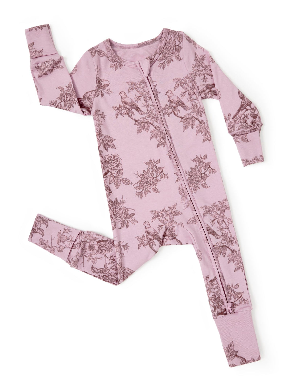 PATPAT Baby Footie Pajamas - Premium Tencel Lyocell &amp; Wool Romper with 2-Way Zipper