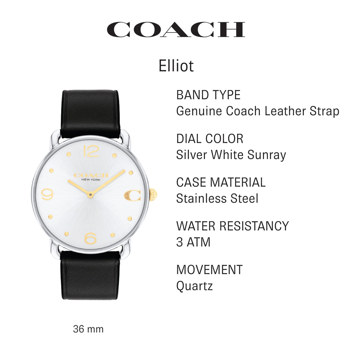 Coach Elliot Women&