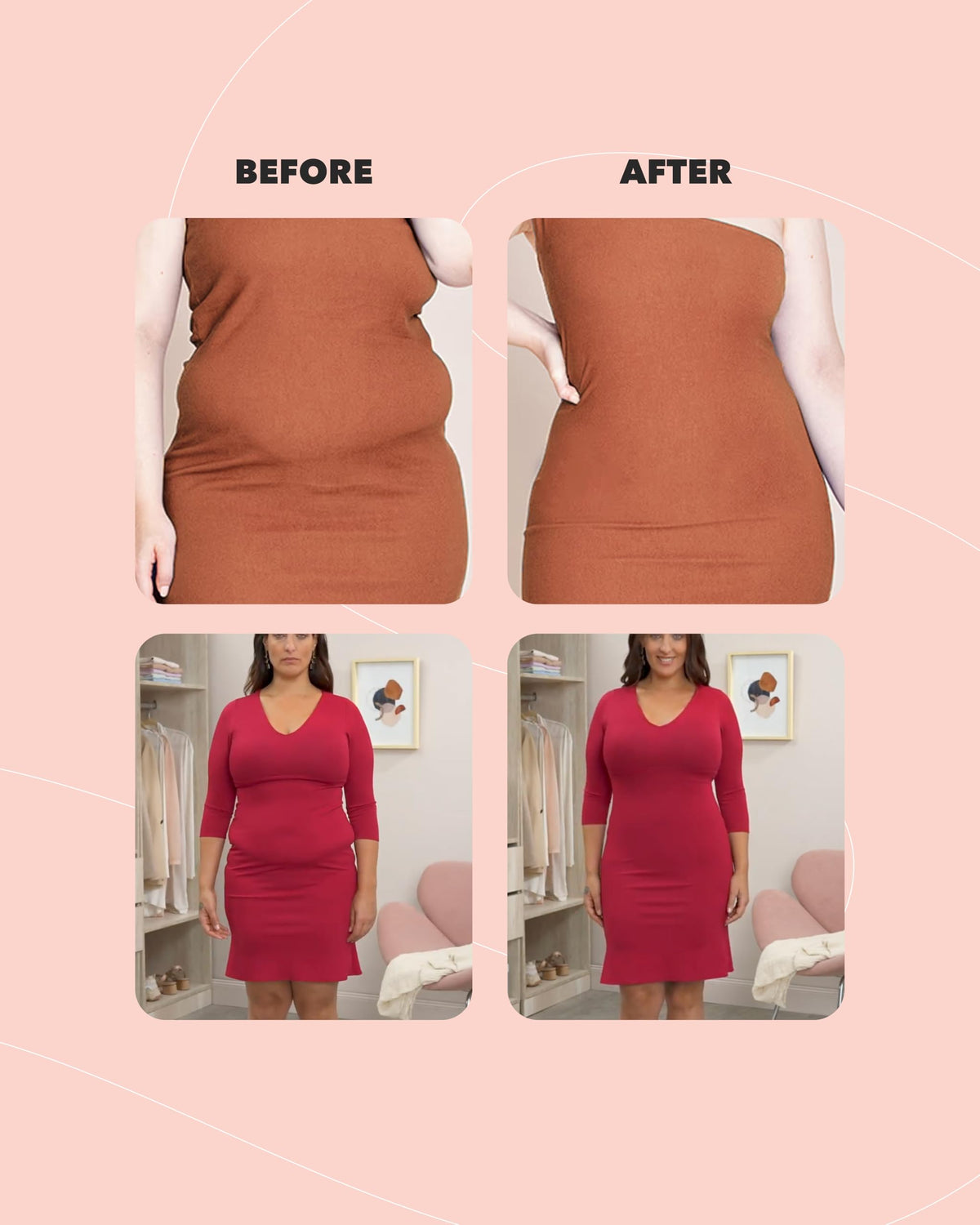 High Waisted Shapewear Women Tummy Control Shorts Body Shaper Underwear