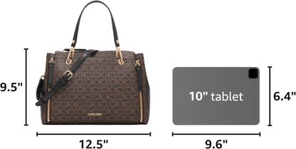 Calvin Klein Bubble Lamb Novelty Organization Satchel
