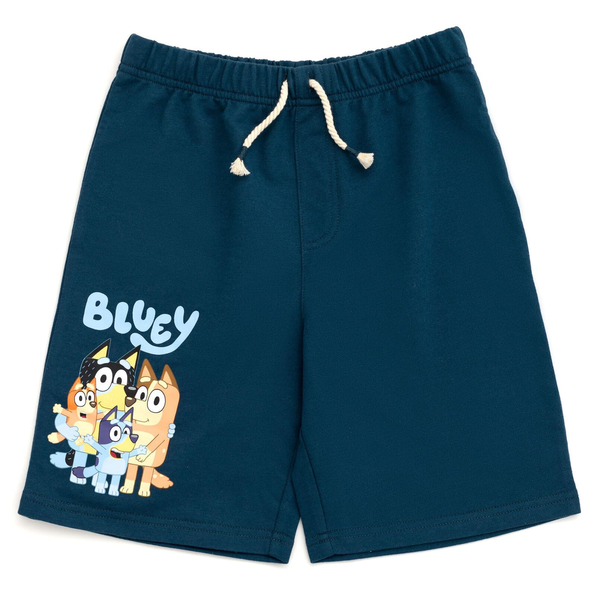 Bluey 3-Piece Kids Outfit Set - T-Shirt, Shorts &amp; Baseball Cap for Toddlers to Big Kids