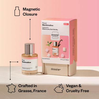 Dossier - Ambery Vanilla - Eau de Parfum - Vanilla Perfume - Inspired by Black Opium - Long-Lasting Fragrance - Feminine - 1.7 fl oz (50ml)