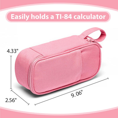 Large Pencil Case 1800ml - Heavy Duty Canvas School Supplies Organizer for Kids Students