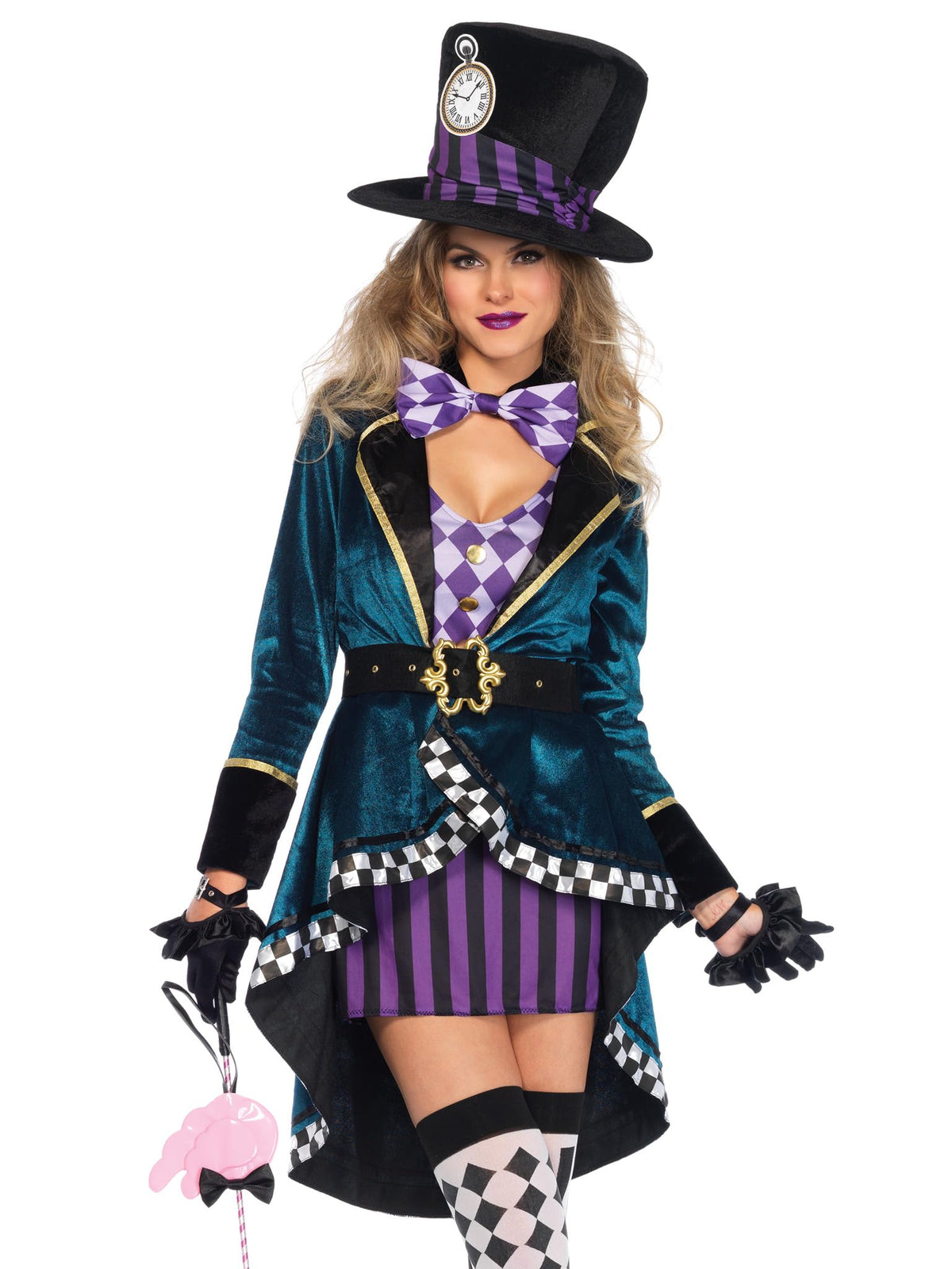 Mad Hatter Costume - 5 Piece Delightful Women&