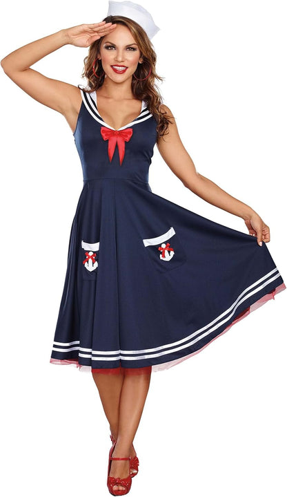All Aboard Sailor Costume - Women&