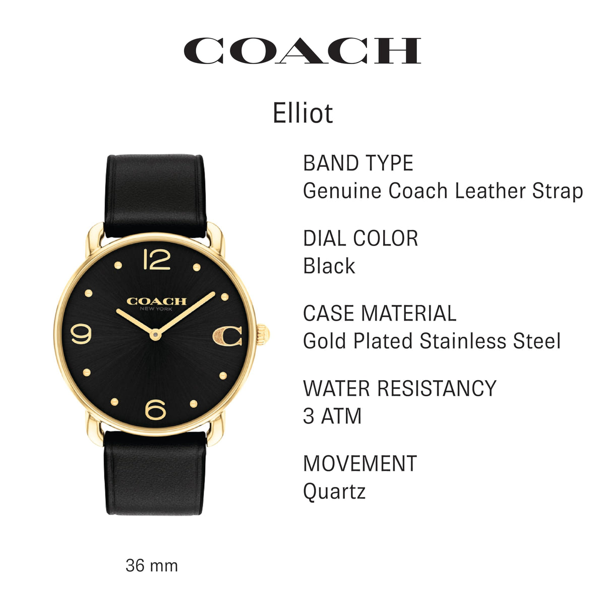 Coach Elliot Women&