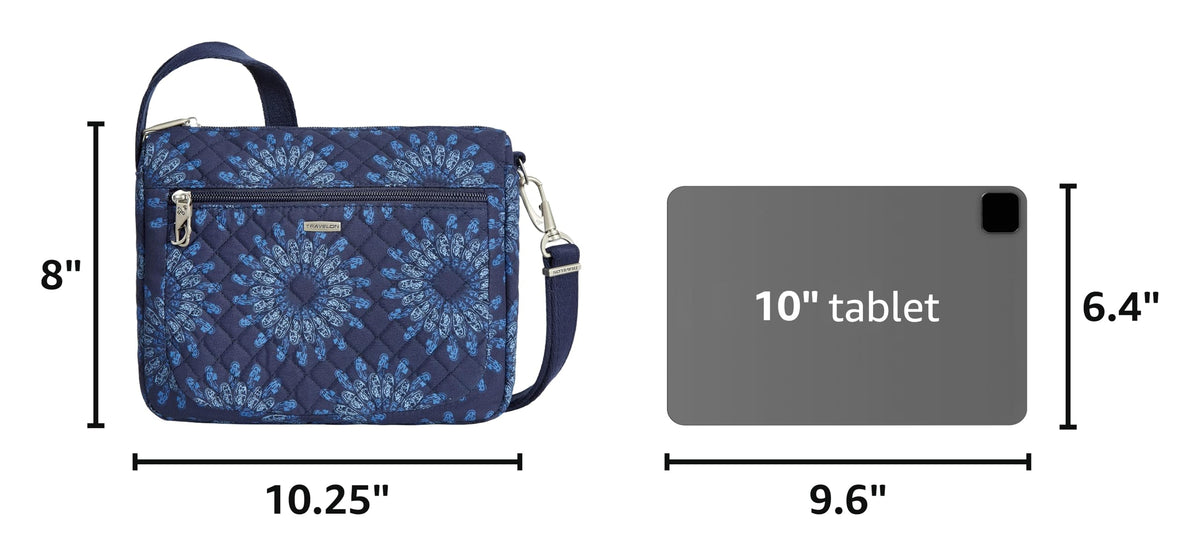 Travelon Anti-Theft Classic Small East/West Crossbody