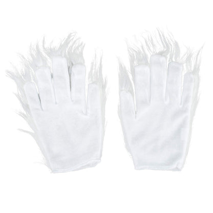 Halloween Costume Accessory Furry Gloves