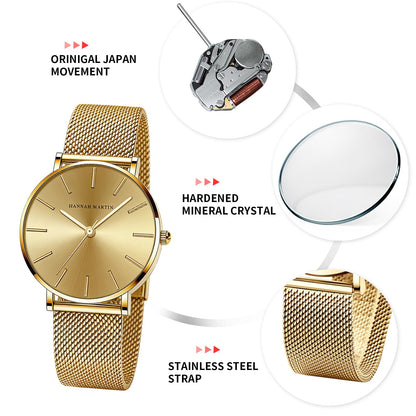 HANNAH MARTIN Watches for Women Analog Women&