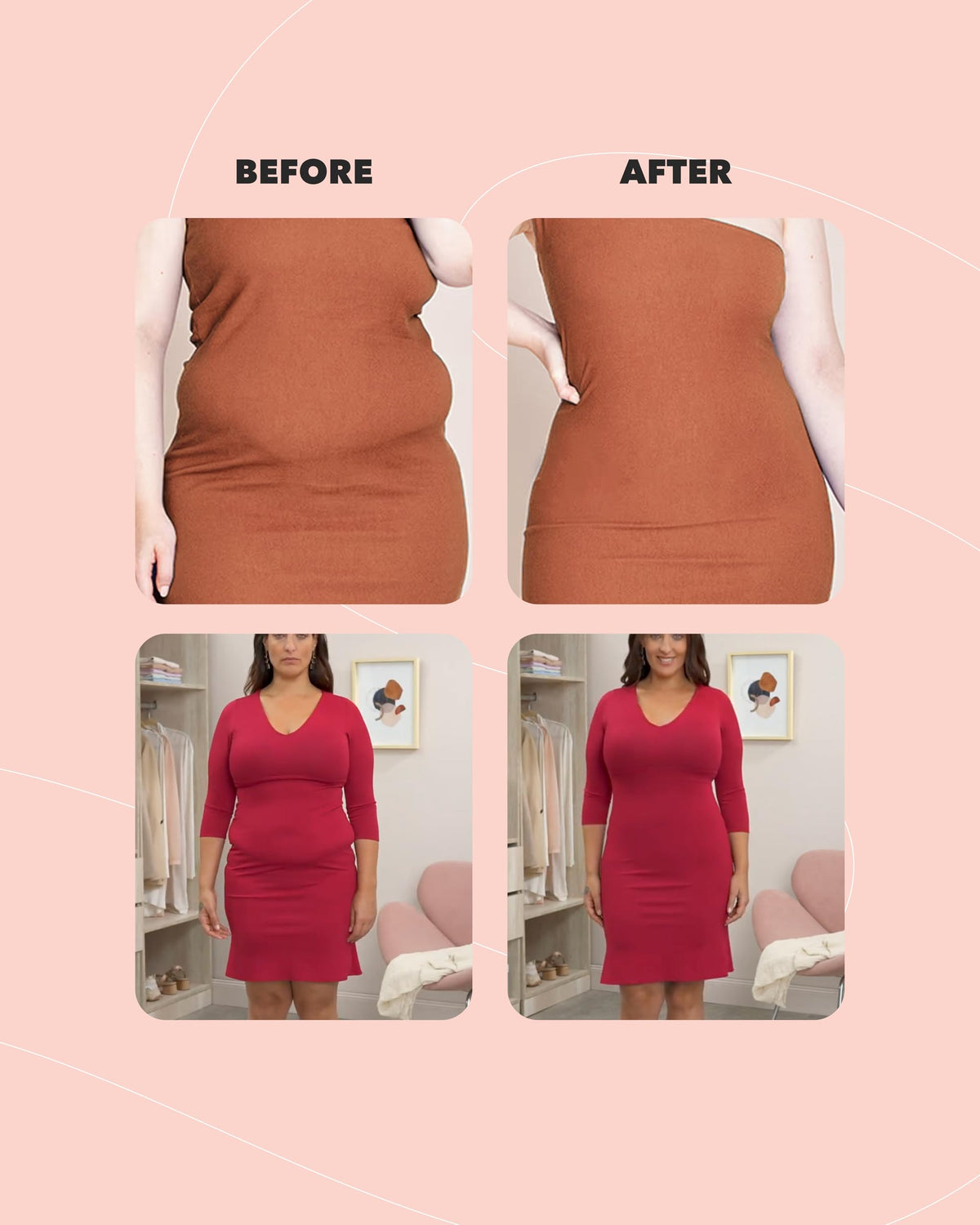 High Waisted Shapewear Women Tummy Control Shorts Body Shaper Underwear