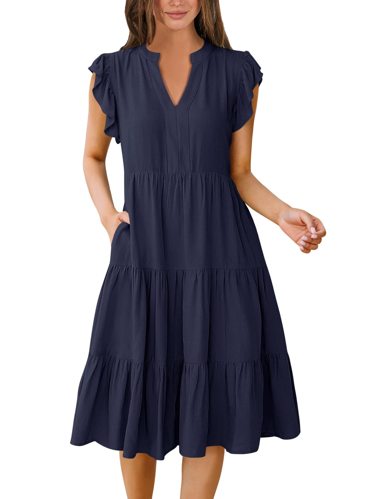 Blue Casual Dresses - Women&