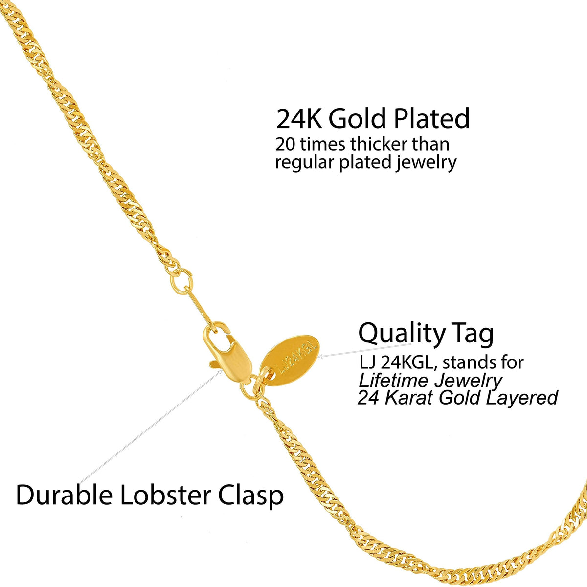 Premium Gold-Plated Stainless Steel Jewelry – Tarnish-Resistant &amp; Waterproof From UNCLE LOL