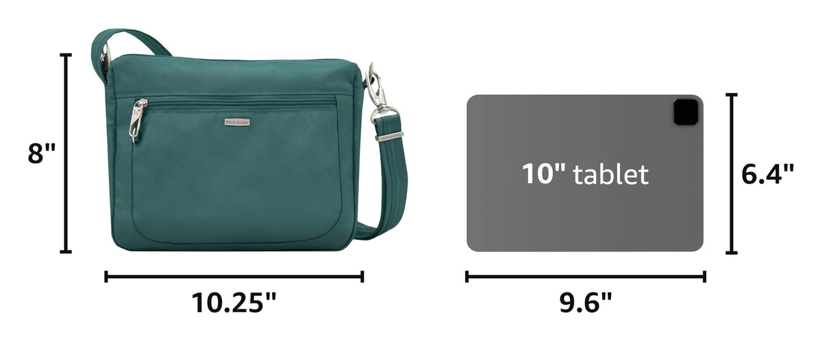 Travelon Anti-Theft Classic Small East/West Crossbody