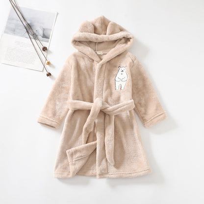 Flannel Bathrobe Boys&