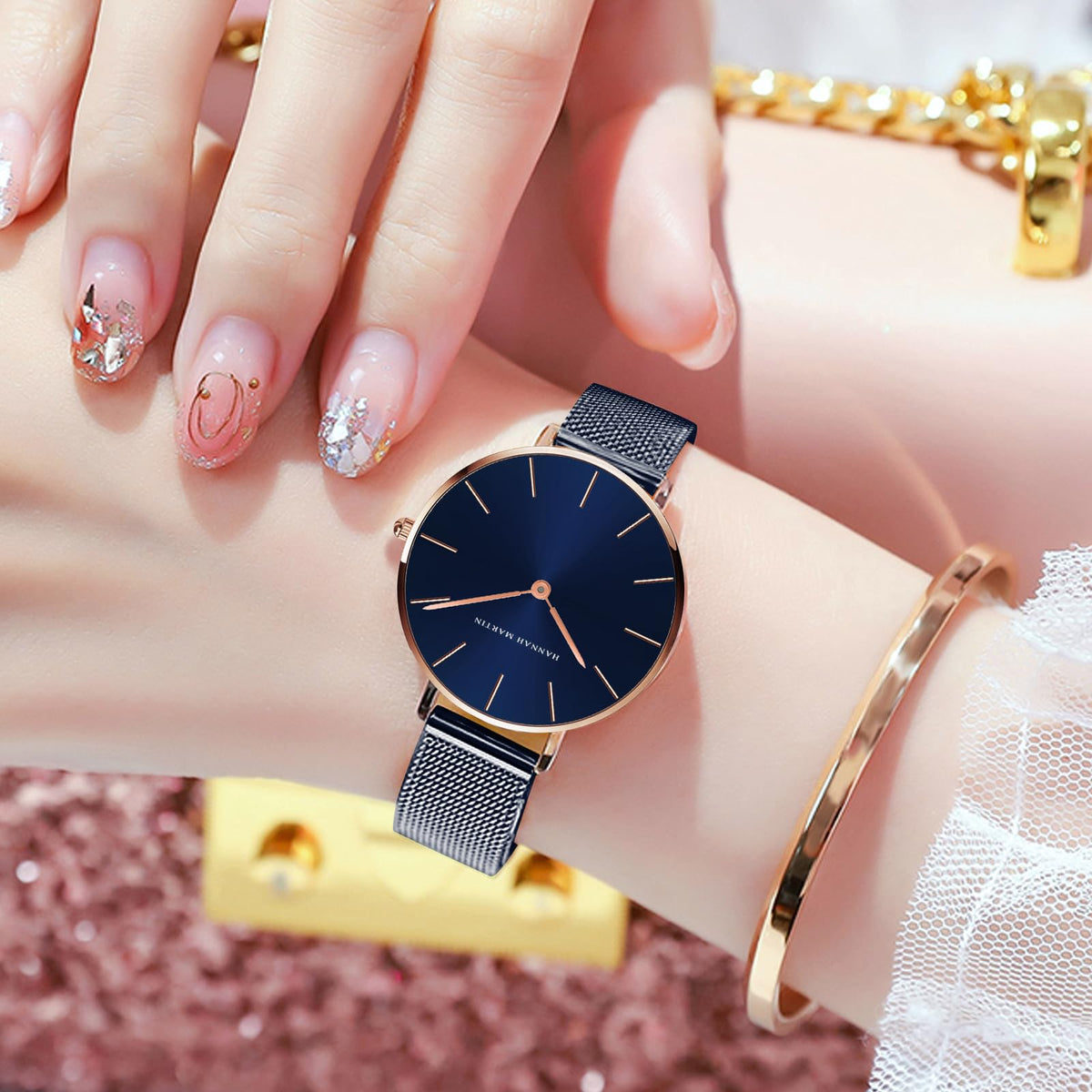 HANNAH MARTIN Watches for Women Analog Women&