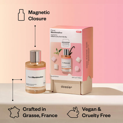 Dossier - Ambery Vanilla - Eau de Parfum - Vanilla Perfume - Inspired by Black Opium - Long-Lasting Fragrance - Feminine - 1.7 fl oz (50ml)