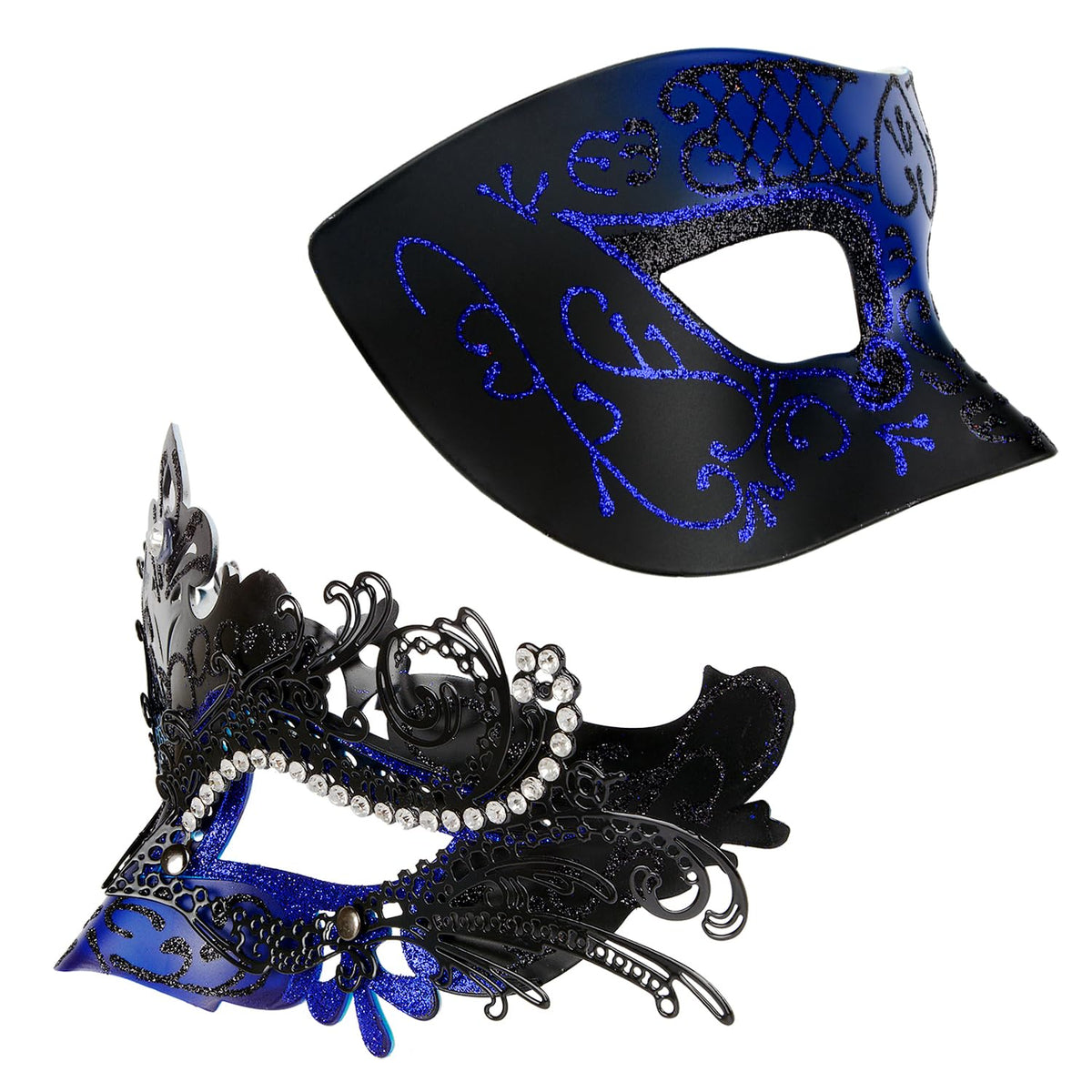 Masquerade Masks - Elegant Mardi Gras Party Masks - Premium Decorative Masks for Women and Men