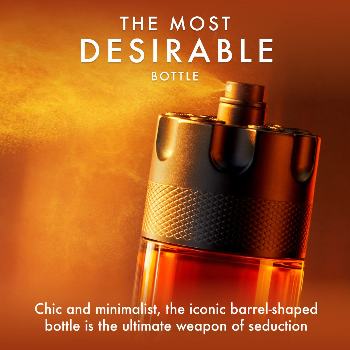 Azzaro The Most Wanted Parfum - Intense Mens Cologne - Spicy &amp; Seductive Fragrance for Date Night - Lasting Wear - Irresistible Luxury Perfumes for Men