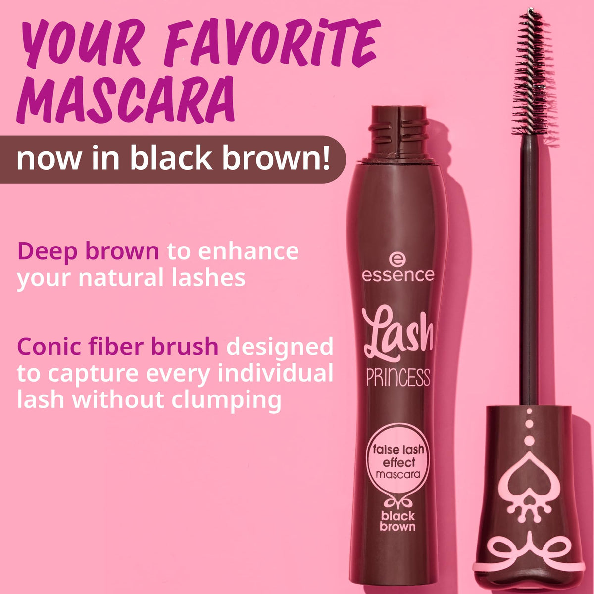 essence | Lash Princess False Lash Effect Mascara | Volumizing &amp; Lengthening | Cruelty Free &amp; Paraben Free